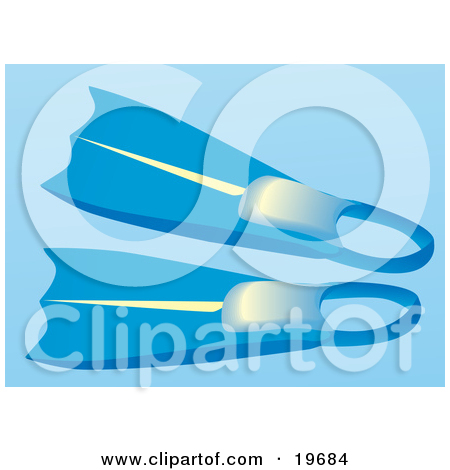 Royalty Free  Rf  Clipart Illustration Of A Denim Blue Design Mascot