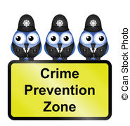 Uk Crime Prevention Zone Sign   Comical Uk Crime Prevention   