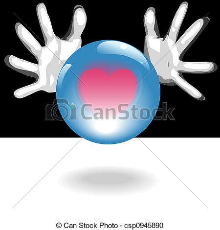 Ball In Hands   Fortune Teller Hands    Csp0945890   Search Clipart