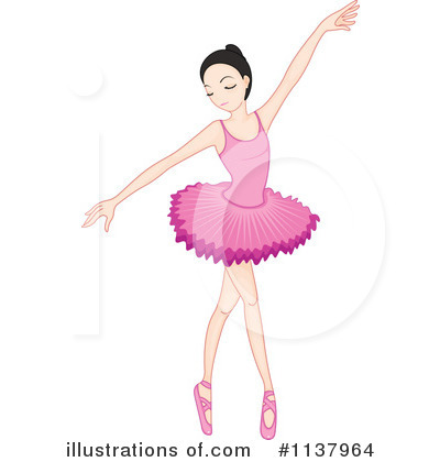 Ballerina Clipart  1137964 By Colematt   Royalty Free  Rf  Stock    
