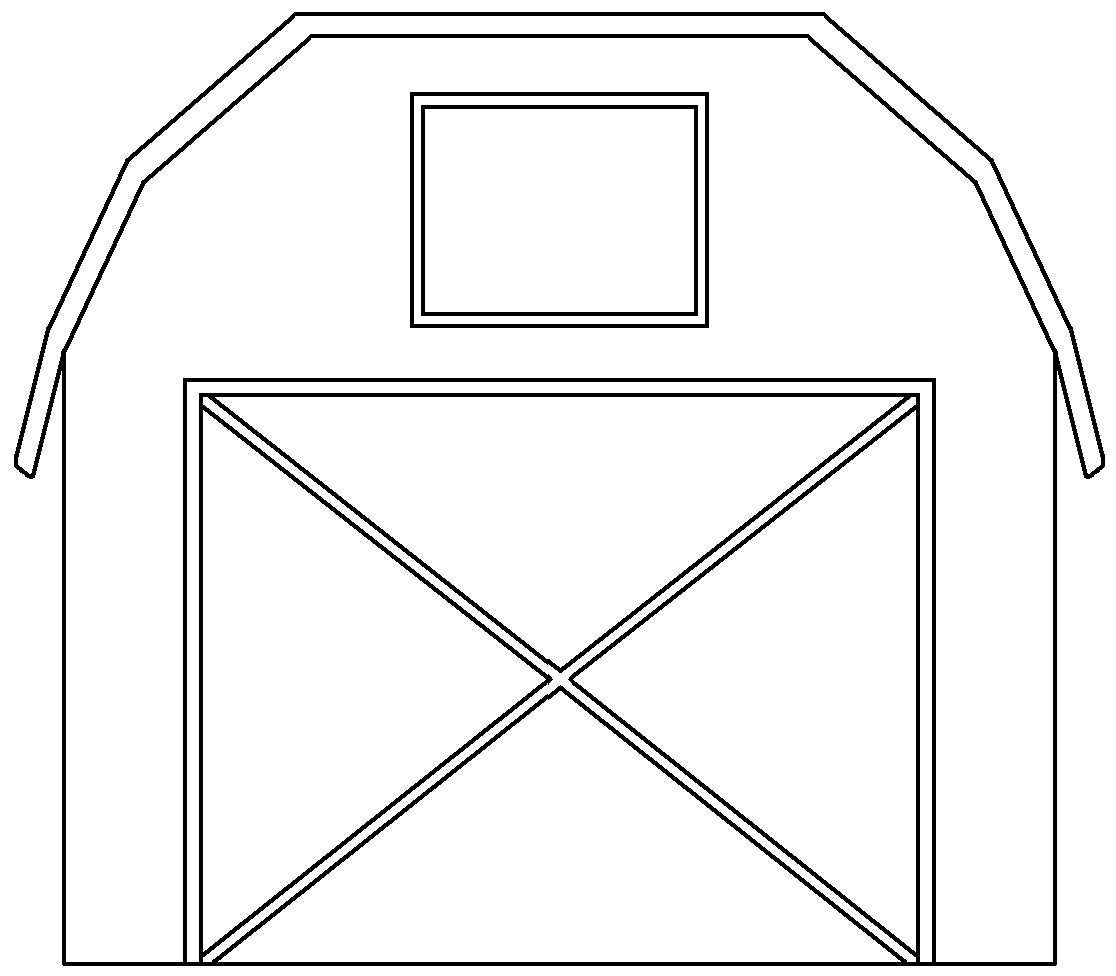Barn Clipart Black And White   Clipart Panda   Free Clipart Images