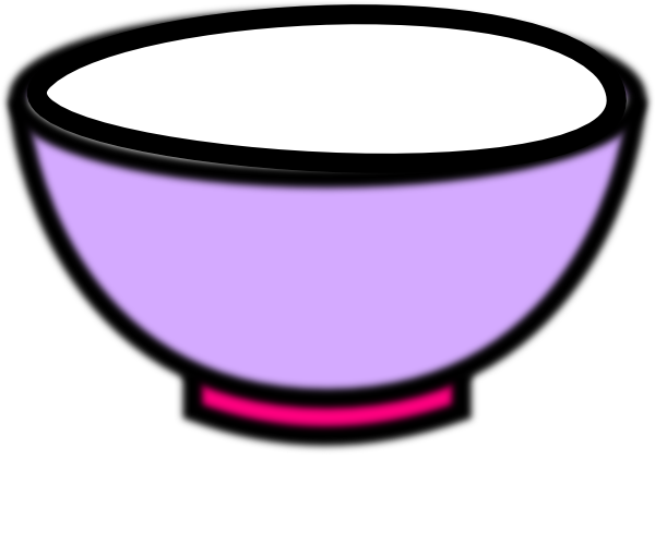 Bowl Clipart Black And White   Clipart Panda   Free Clipart Images