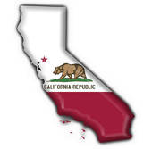 Clip Art Of California Interstate Highway Map