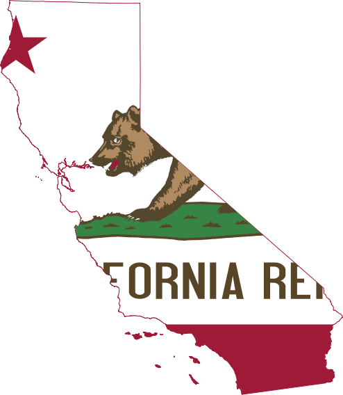 Description Flag Map Of California Svg