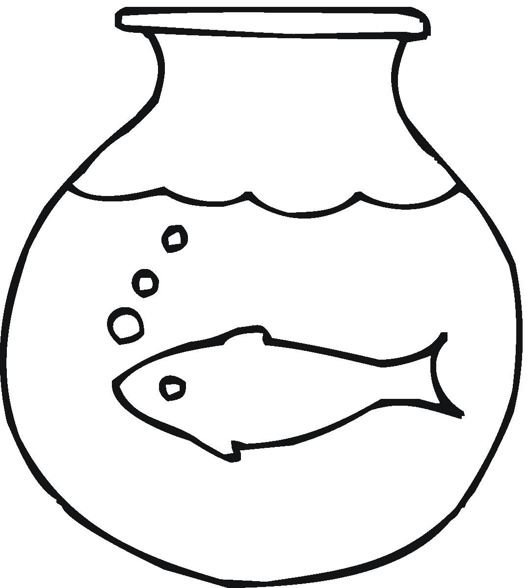 Fish Bowl Clipart Black And White   Clipart Panda   Free Clipart