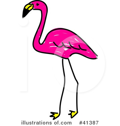 Flamingo Clipart  41387 By Prawny   Royalty Free  Rf  Stock