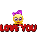 Love You Smiley Girl Releases Hearts Clip Art Emoticons Valentine S