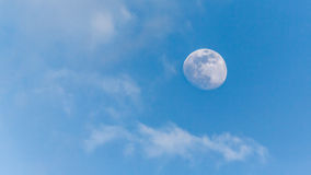 Moon And Clouds During The Day  Stock Photo   Image  62738268