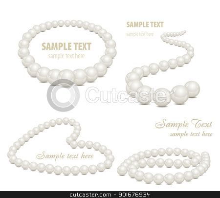 Pearls Clipart Clipart Set Of Pearl