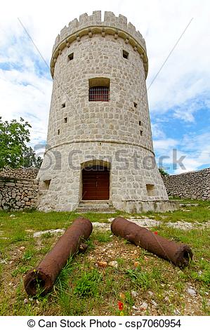 Stock Photo   Canons And Castle   Stock Image Images Royalty Free