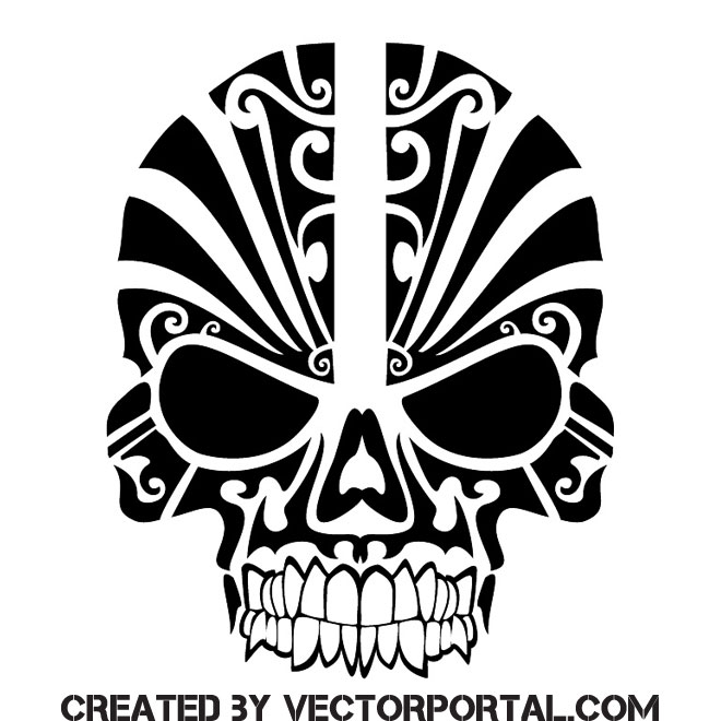 Tribal Tattoo Vector Mask   Download At Vectorportal