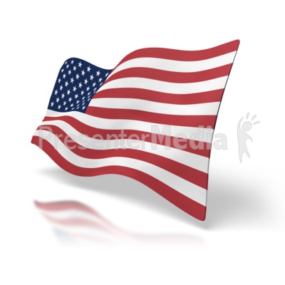 Usa Flag Perspective   Signs And Symbols   Great Clipart For