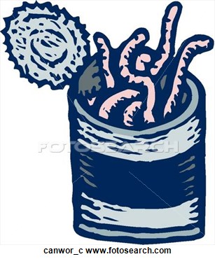 Clipart   Can Of Worms  Fotosearch   Search Clipart Illustration