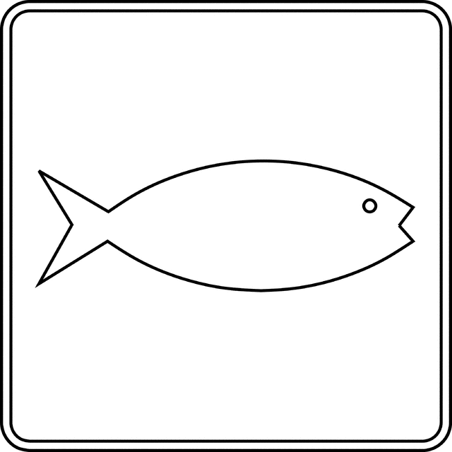 Fish Hatchery Outline   Clipart Etc
