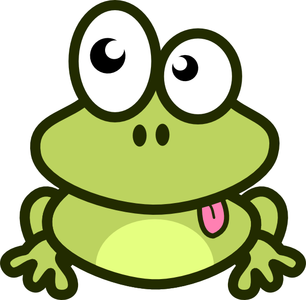 Frog Cartoon Clip Art At Clker Com   Vector Clip Art Online Royalty