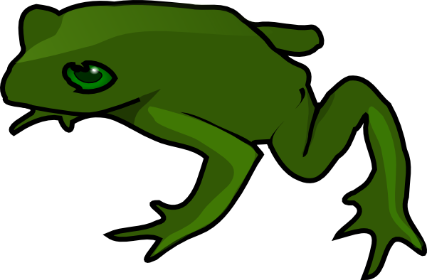 Frog Clip Art At Clker Com   Vector Clip Art Online Royalty Free