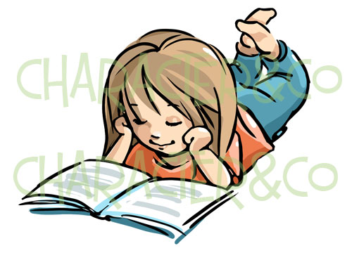 Girl Reading Clipart Wallpapers