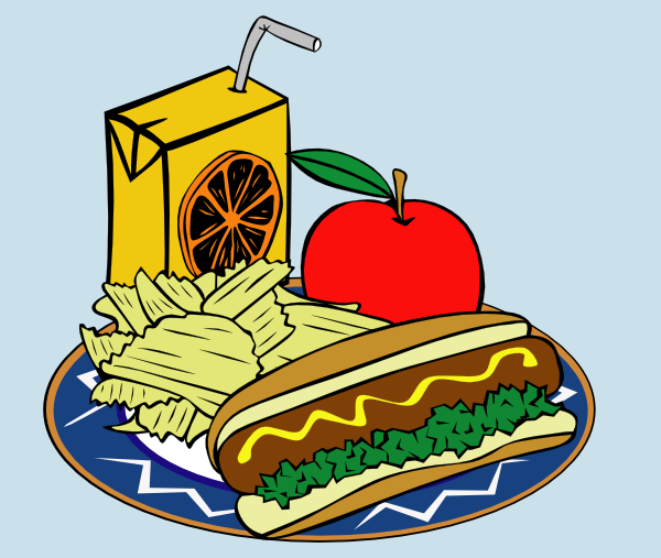 Hotdog Apple Juice Chips Mustard Clip Art At Clker Com   Vector Clip