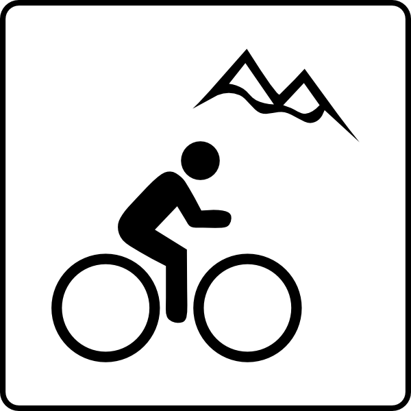 Hotel Icon Near Mountain Biking Clip Art At Clker Com   Vector Clip