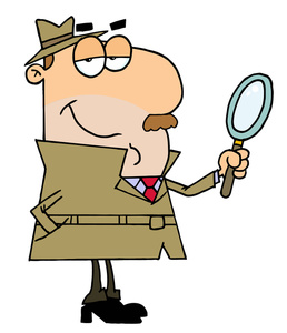 People Clipart Comdetective Clipart Image  Funny