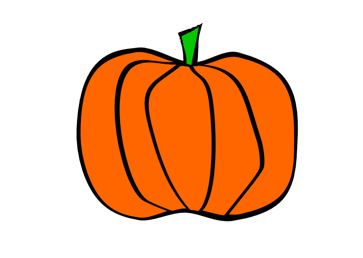 Pumpkin Line Drawing   Clipart Best