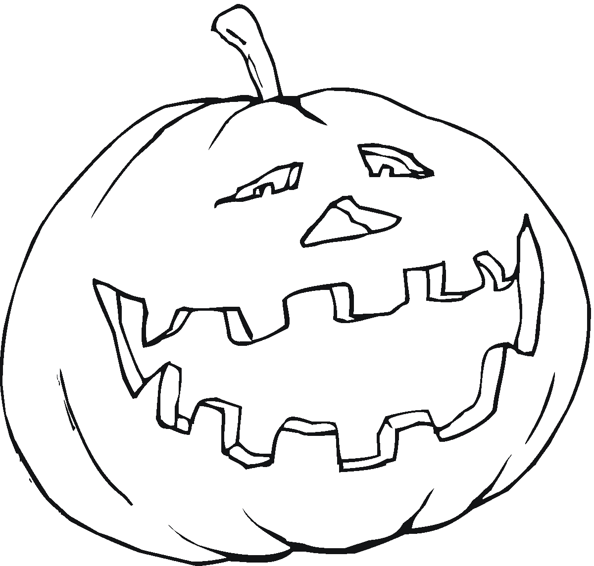 Pumpkin Line Drawing   Clipart Best