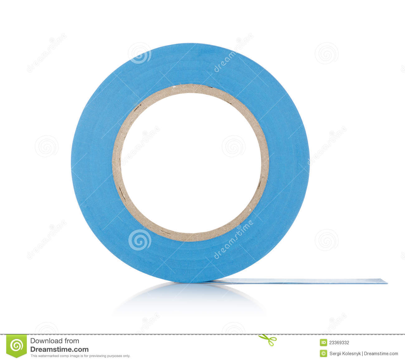 Roll Of Insulating Tape Isolated Stock Photography   Image  23369332