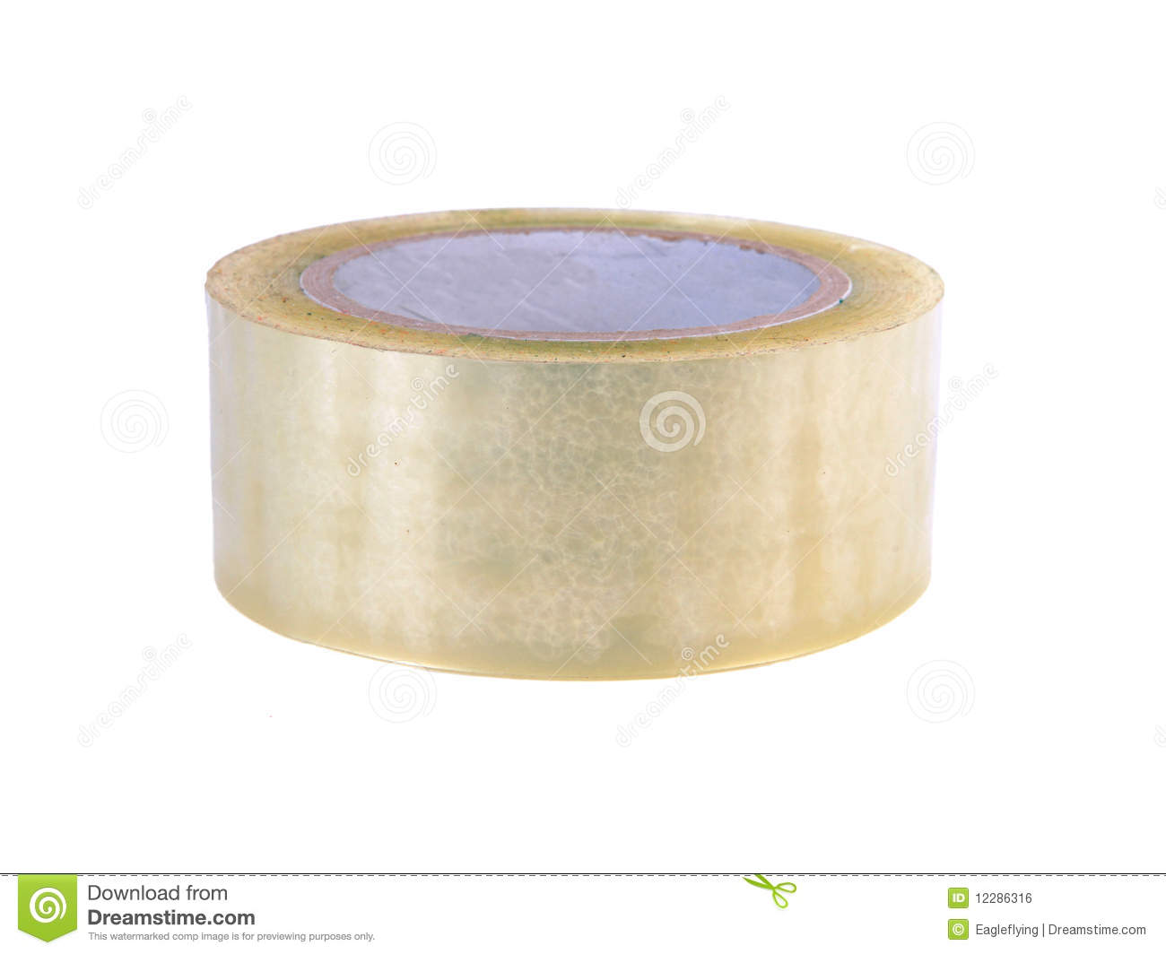 Roll Of Packing Tape Royalty Free Stock Image   Image  12286316