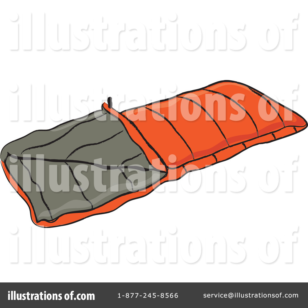 Sleeping Bag Clipart  62610 By Pams Clipart   Royalty Free  Rf  Stock