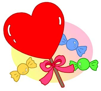 Valentine Candy Hearts Clipart