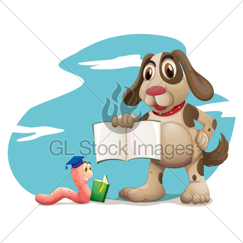 Animals Reading Books Clipart Pictures