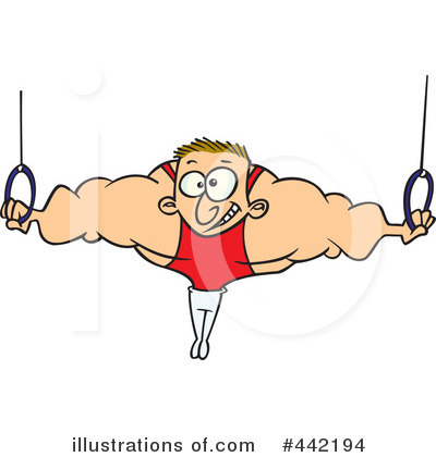 Animated Gymnastics Clipart