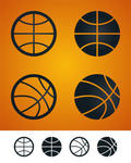 Basketball Icon Basketball Icon Old Style Vector Vector Basketball    