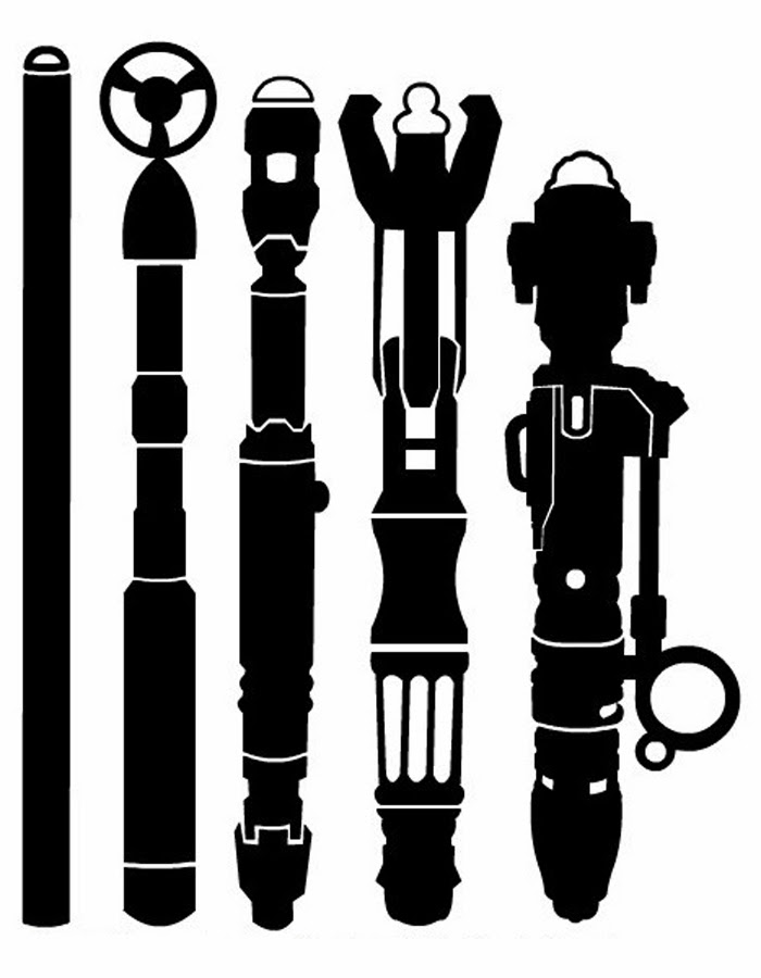 Doodlecraft  Doctor Who Sonic Screwdriver T Shirts