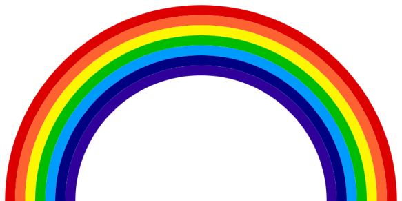Double Rainbow Clipart Using A Double Clip Art