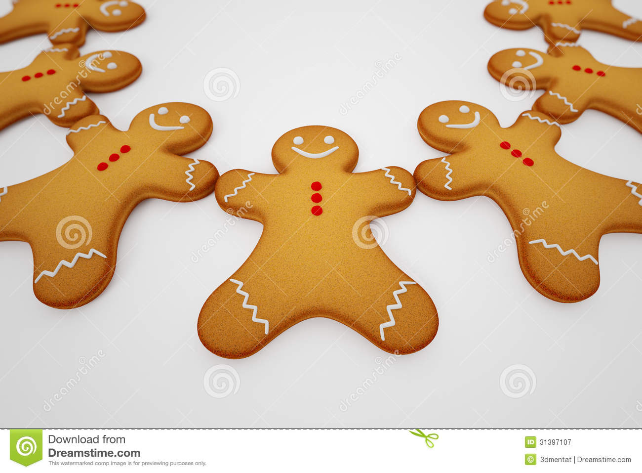 Gingerbread Man Is A Biscuit Made Of Gingerbread In The Form Of Funny    