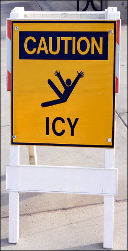 People Slipping On Ice Funny Icy Pavements Are Causing A