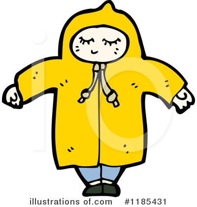 Raincoat Clipart  1185431 By Lineartestpilot   Royalty Free  Rf  Stock    