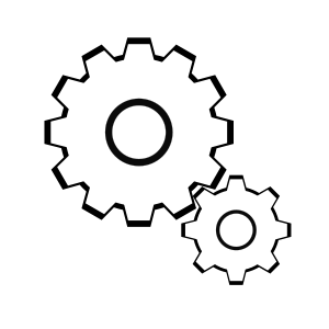 Simple Gears Clipart