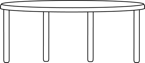 Table Clipart Black And White   Clipart Panda   Free Clipart Images