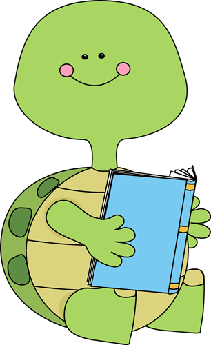 Turtle Reading A Book Clip Art   Turtle Reading A Book Image