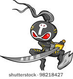 Warrior Clip Art Vector Samurai Warrior   47 Graphics   Clipart Me