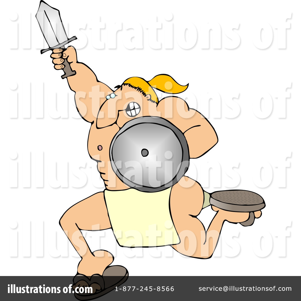 Warrior Clipart  5474 By Djart   Royalty Free  Rf  Stock Illustrations