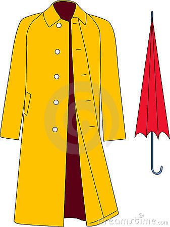 Year Round Raincoat With Umbrella Royalty Free Stock Photos   Image    