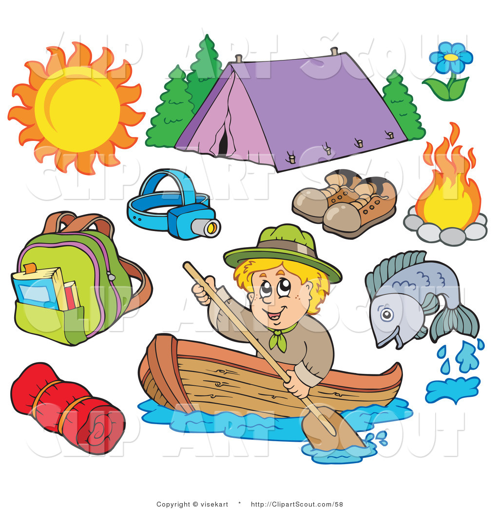 Camping Clipart Clipart Of An Ourdoor Sports