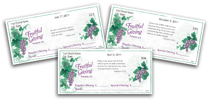 Church Offering Envelopes  Fruitful Giving