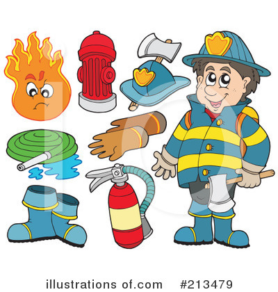 Fireman Clipart  213479   Illustration By Visekart