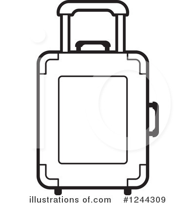 Royalty Free  Rf  Luggage Clipart Illustration By Lal Perera   Stock