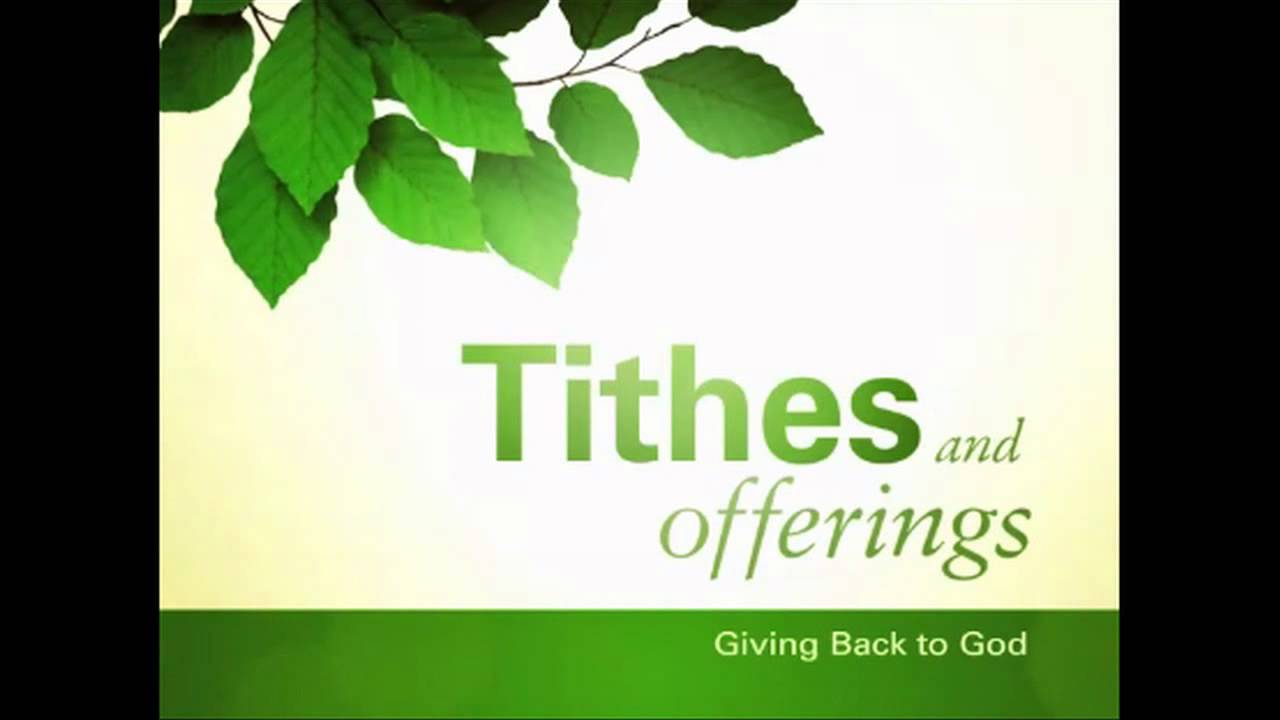 Tithes And Offering Clipart Tithes And Offerings