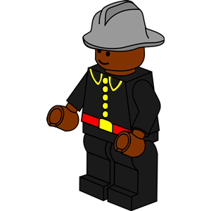 Town    Fireman 2 Clipart Cliparts Of Lego Town    Fireman 2 Free